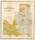 Indian Territory : Compiled Under the Direction of Charles H. Fitch, Topographer In Charge of the Indian Territory Surveys 1898 by Relic Map Company