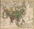 Charte Von Asien : Nach De Bewährtesten Astronomischen Beobachtungen Den Neuesten Reisen, Und De Vorzü̈glichsten Charten, Insonderheit Aber Der Geographie De Hrn I.C. Gatterers. Gemäss Stereographisch Entworfen in 1805 by Relic Map Company