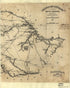 Lexington District, South Carolina in 1825 by Relic Map Company
