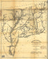 Marion District, South Carolina in 1825 by Relic Map Company