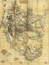 Sumter District, South Carolina 1825 by Relic Map Company