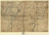 Map of the Environs of Vicksburg, Mississippi, 1863 by Relic Map Company