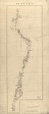 Keijō Yori Gensanshin Ni Itaru Rojō Sokuzu (自京城至元山津路上測圖 /, Gishū ōfukuro Rojōzu :) 1883 by Relic Map Company