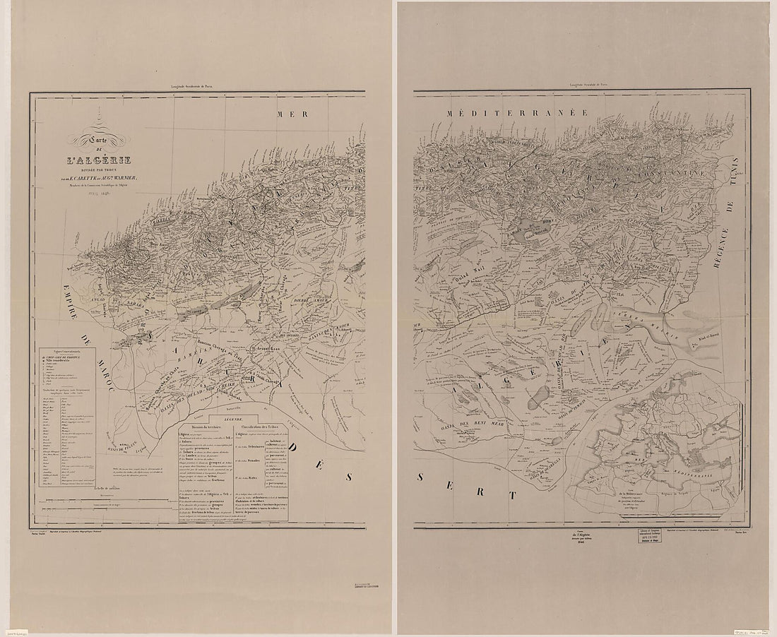 This old map of Carte De L&