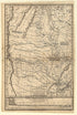 Country Drained by the Mississippi 1823 by Relic Map Company