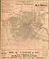 Pocket Map Showing the Railroads, Street Railways, Manufactories, Deep Water Connections, Blocks and Subdivisions of the City of Houston 1890 by Relic Map Company