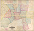Map of Scioto County, Ohio in 1875 by Relic Map Company