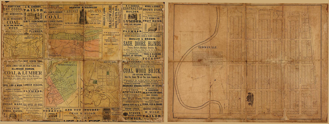 This old map of Ed. H. Radcliffe&