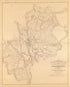 Map of the Country Between Monterey, Tenn: & Corinth, Miss: Showing the Lines of Entrenchments Made & the Routes Followed by the U.S. Forces Under the Command of Maj. Genl. Halleck, U.S. Army, In Their Advance Upon Corinth In May in 1862: by Relic Map Company