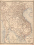 Chine in 1895 by Relic Map Company