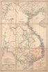Chine Orientale in 1881 by Relic Map Company
