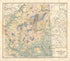 Map of the White Mountains of New Hampshire from Walling&
