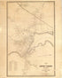 Plan of Exeter Village, New Hampshire 1845 by Relic Map Company