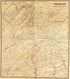 Northwestern Georgia (with Portions of the Adjoining States of Tennessee and Alabama) Being Part of the Department of the Cumberland 1864 by Relic Map Company