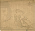 Atlantic Coast of the United States (in Four Sheets) : Sheet No. IV, Mosquito Inlet to Key West 1863 by Relic Map Company