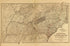 Military Map Showing the Marches of the United States Forces Under Command of Maj. Gen&