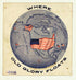Where Old Glory Floats 1899 by Relic Map Company