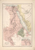 Egypt, Arabia Petræa, Abyssinia, &c 1885 by Relic Map Company