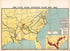 Geographical Maps of the United States 1919 by Relic Map Company