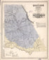 Map of Brown Co., State of Texas : Showing the Extent of All Public Surveys, Land Grants and All Other Official Information Compiled from the Records of the General Land Office at Austin 1876 by Relic Map Company