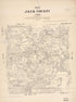 Map of Jack County, Texas 1879 by Relic Map Company