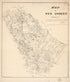 Map of Bee County, Texas 1879 by Relic Map Company