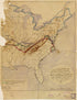 Marching Routes of the U.S. Forces, Localities & Dates of the More Important Conflicts--districts of Coast Returned Under the Control of the U.S., Etc. & Etc 1862 by Relic Map Company