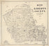 Map of Liberty County, Texas : General Land Office 1895 by Relic Map Company