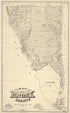 Map of Maverick County : General Land Office, Sept. 1893 by Relic Map Company