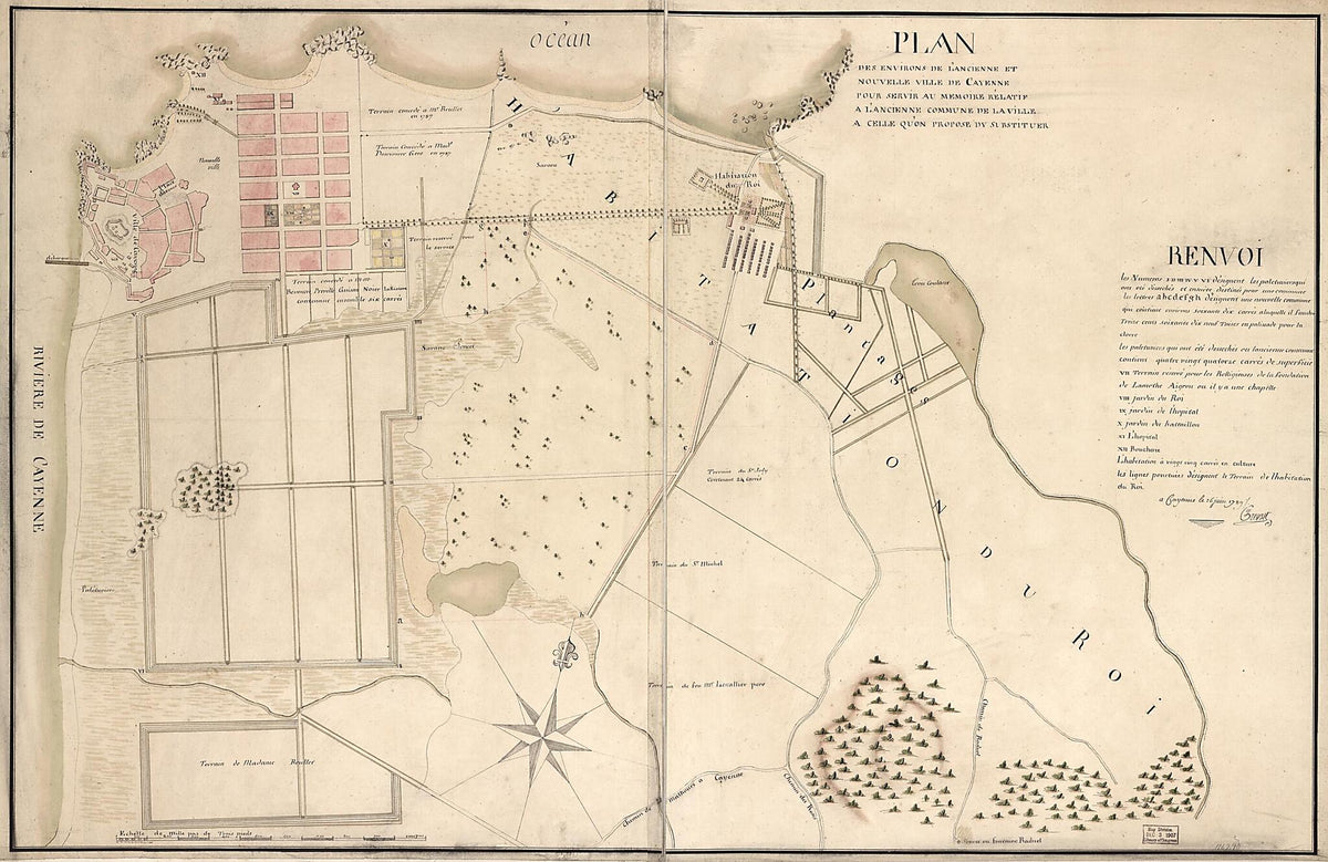 Plan Des Environs De L&