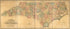 A New Map of the State of North Carolina : Constructed From Actual Surveys, Authentic Public Documents and Private Contributions in 1854 by Relic Map Company