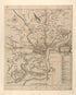 A Map of Philadelphia and Parts Adjacent in 1753 by Relic Map Company