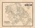 Map of Hill County, Texas : General Land Office, Austin, Texas, February 1886 by Relic Map Company