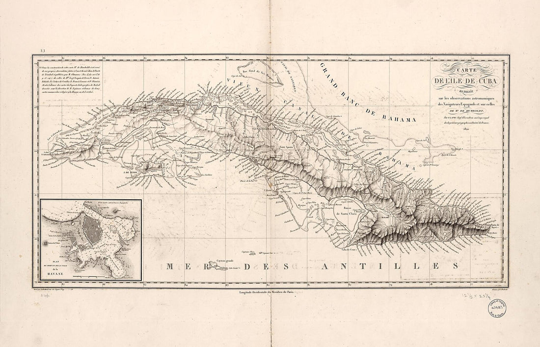 This old map of Carte De L&