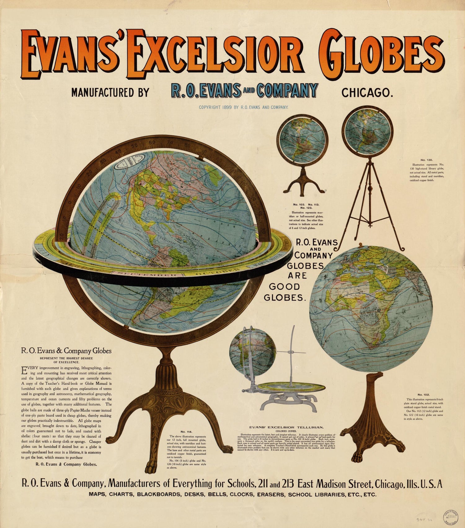 This old map of Evans&