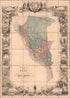 Mapa Del Peru in 1862 by Relic Map Company