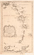 A Map of the Caribbee Islands : Shewing Which Belong to England, France, Spain, Dutch & Danes Collected from the Best Authorities 1756 by Relic Map Company