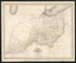 Ohio and Indiana 1819 by Relic Map Company