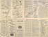 Traveled Routes : Showing Principal Roads In the Northern and Central Western States, and Their Connections With the Main-traveled Highways of the South : Eastern U.S. (Routes Between the Northern States, Middle Western States, and the South) 1911 by Relic Map Company