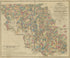 Map of the Parishes of Iberville Most of West Baton Rouge and Including Parts of the Parishes of St. Martins, Ascension, and Pointe Coupee, Louisiana : Accurately Compiled From Latest and Most Authentic United States Surveys in 1883 by Relic Map Company