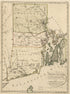Rhode Island 1797 by Relic Map Company