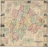 A Topographical Map of Lincoln County Maine : from Actual Surveys 1857 by Relic Map Company