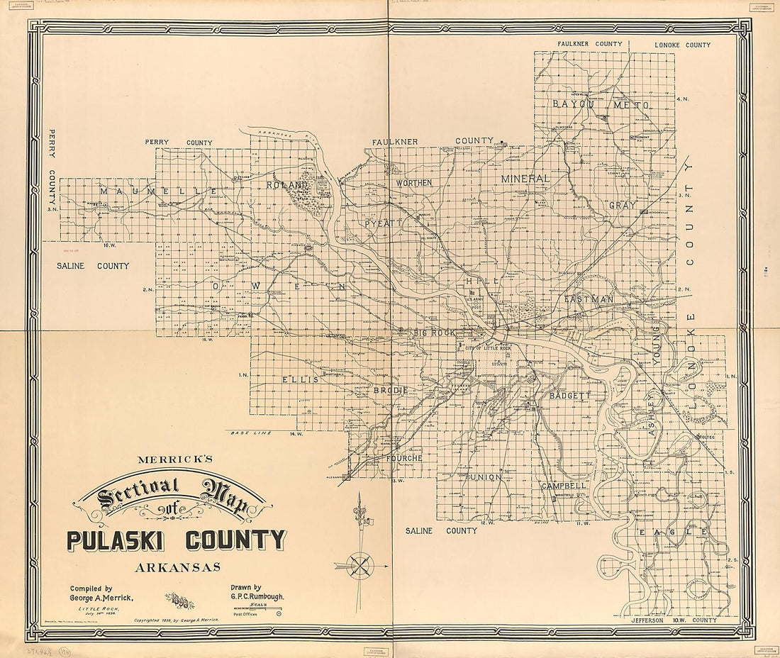 This old map of Merrick&