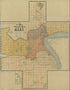最近實測上海地圖 = the New Map of Shanghai City, New Map of Shanghai City in 1916 by Relic Map Company