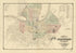 Map of the City of Nashville and Vicinity 1877 by Relic Map Company