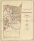 Topographical Map of Santa Fe County, New Mexico 1883 by Relic Map Company