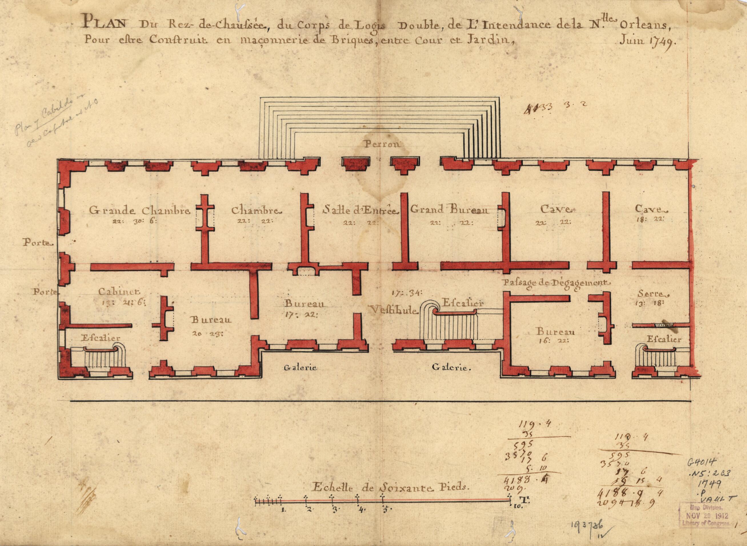 This old map of -juin from 1749 was created by  in 1749