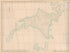 官板・實測日本地圖, Jissoku Nihon Chizu, Ezo Shotō in 1870 by Relic Map Company