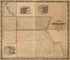 Map of Louisa County, Iowa in 1858 by Relic Map Company