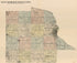 Map of Dubuque County, Iowa 1900 by Relic Map Company